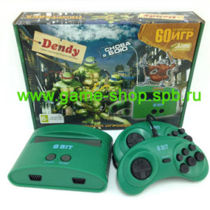 Dendy Turtles + 60 игр