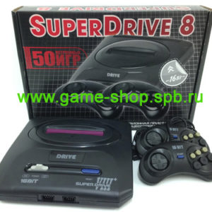 Sega Super Drive 8 + 50 игр