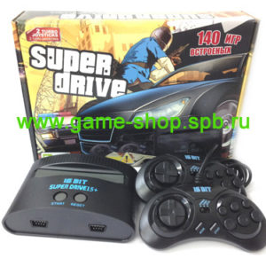 Sega Super Drive GTA V + 140 игр